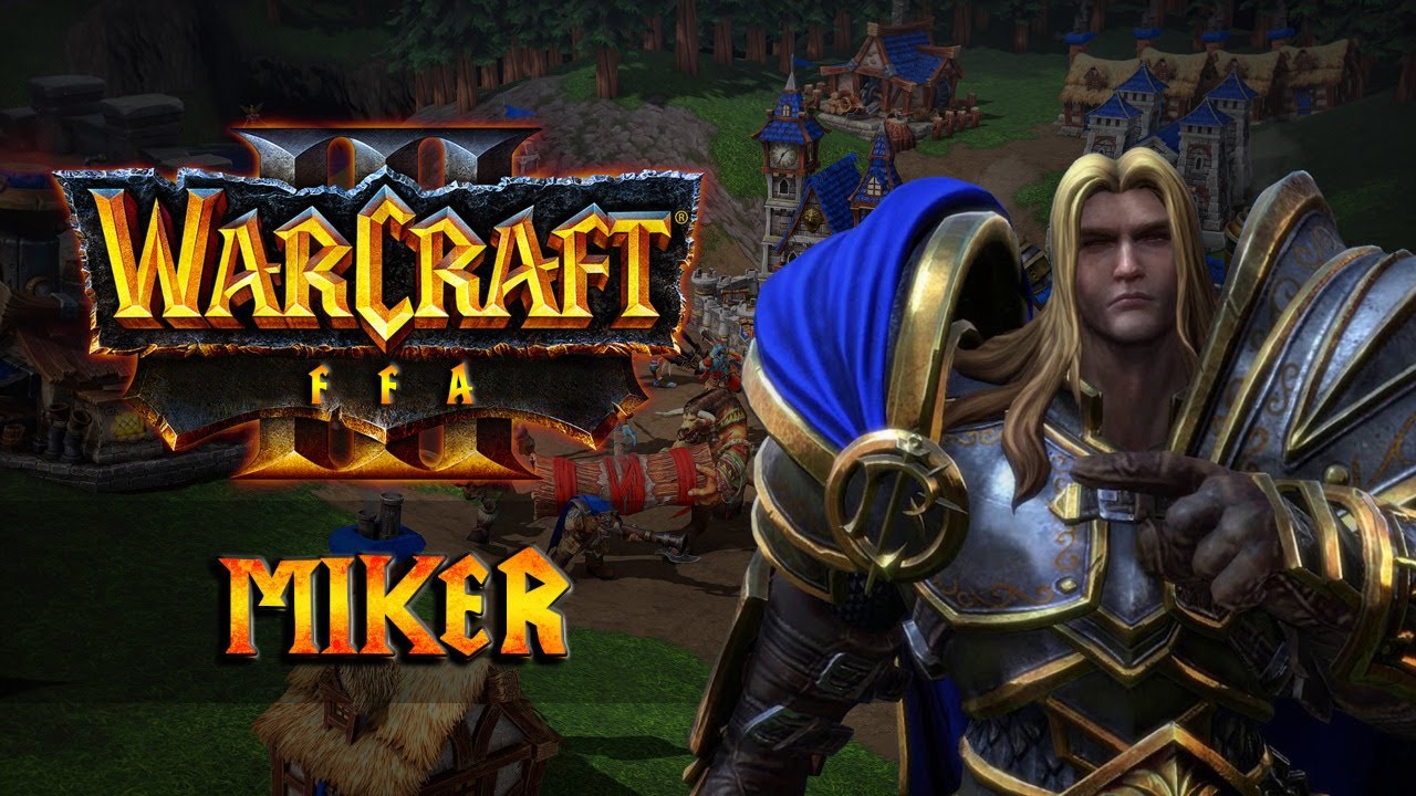 Warcraft 3 FFA с Майкером 15.02.2021