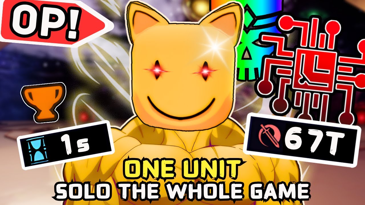 Can BOBAK (GOLD) Solo The Whole Game?! | Anime Last Stand (GLITCHED OVERLORD GLORIOUS)