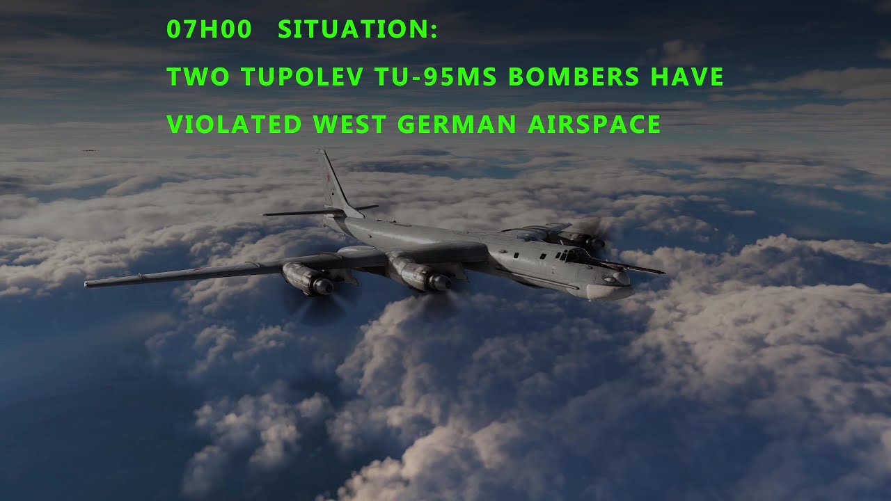 DCS World - F-104C Mod - Bomber Intercept