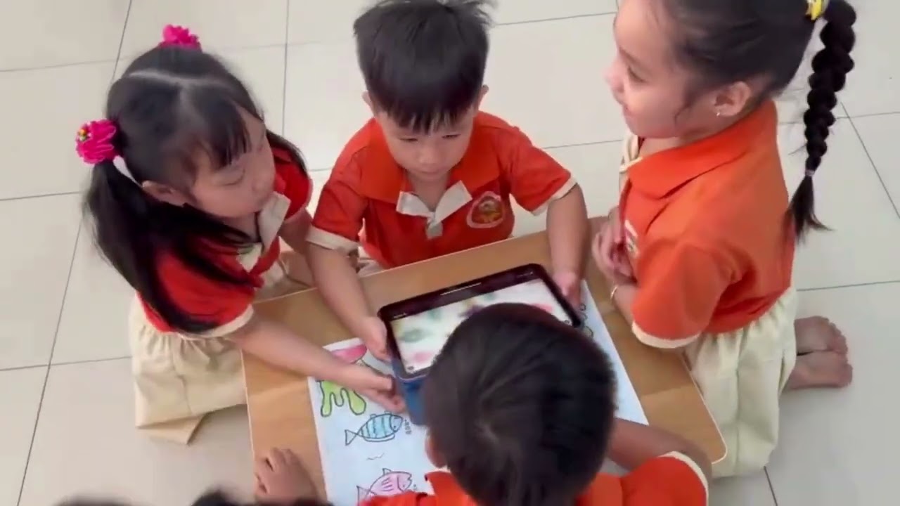 Ứng dụng công nghệ AI - Tổ chức hoạt động làm quen văn học cho trẻ 5 - 6 tuổi.