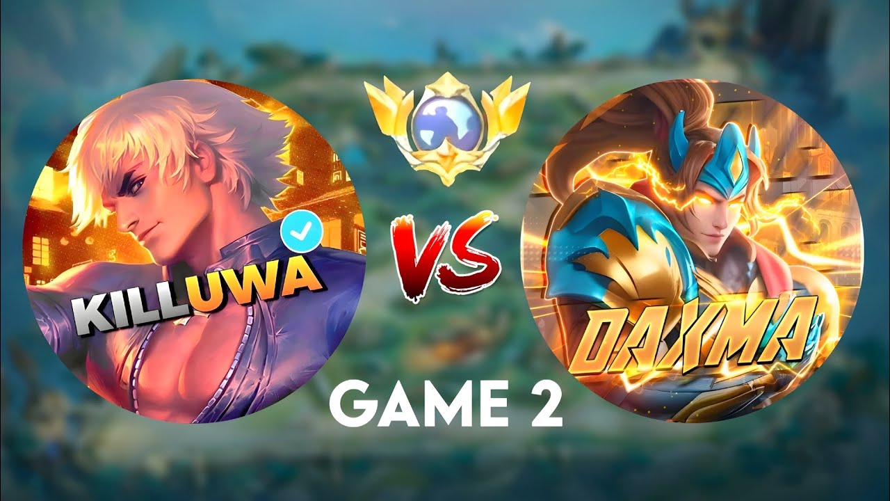DAXMA vs KILLUWA ML | GAME 2 | TOP GLOBAL GUSION vs TOP GLOBAL ZILONG | MLBB