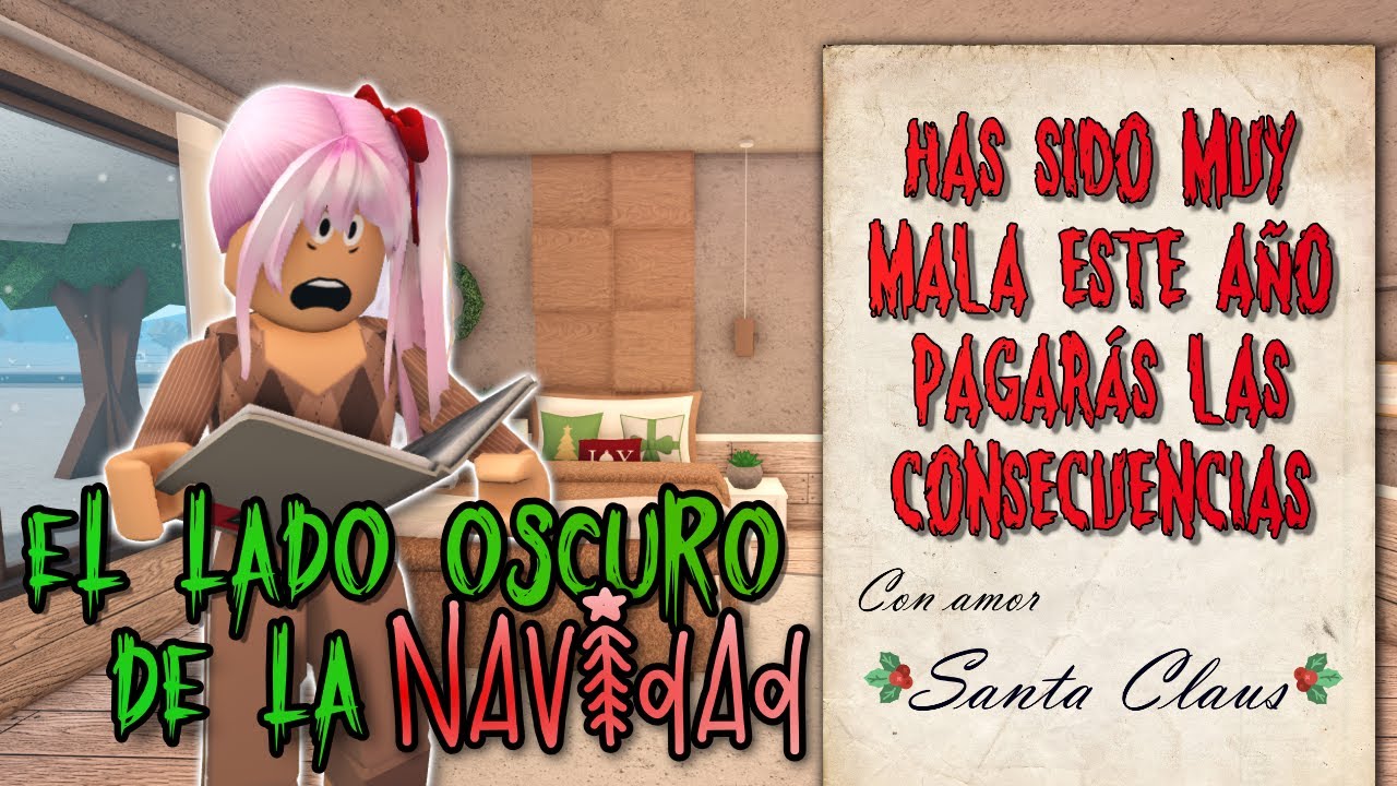 EL LADO OSCURO DE LA NAVIDAD |HISTORIA DE TERROR| TANGOCHINI🐰#brookhaven #robloxterror #bloxburg