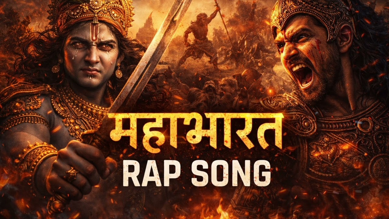 “महाभारत ⚔️ RAP SONG | Dharma vs Adharma | Epic War Rap | Powerful Indian Rap Inspired by महाभारत”