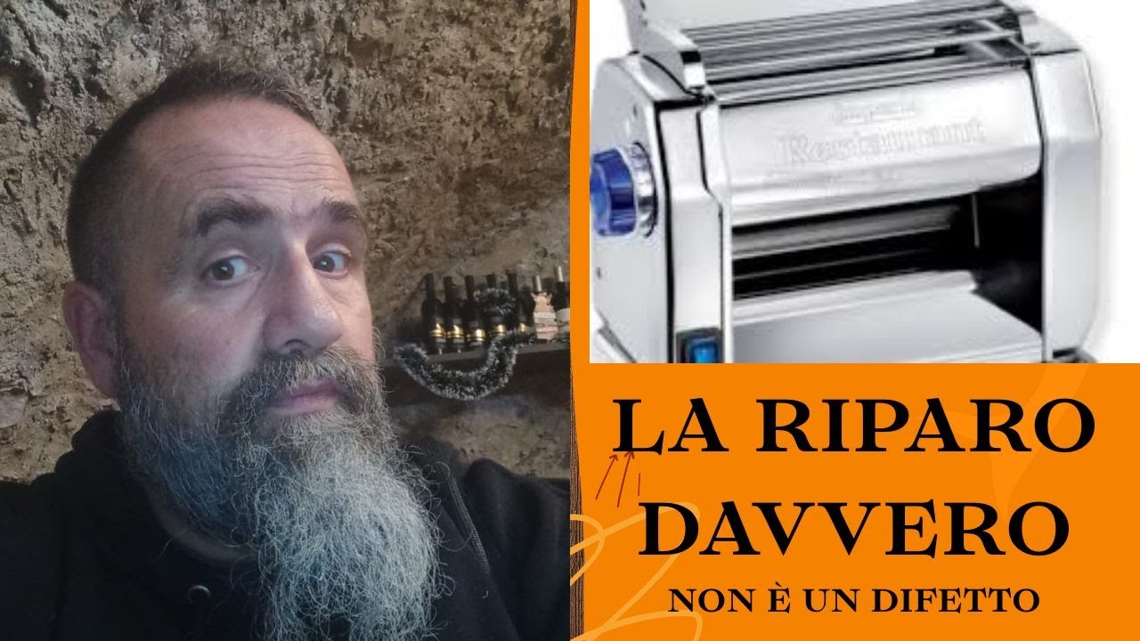 Imperia tirapasta: come ho sistemato gli ingranaggi (con difficoltà reali)