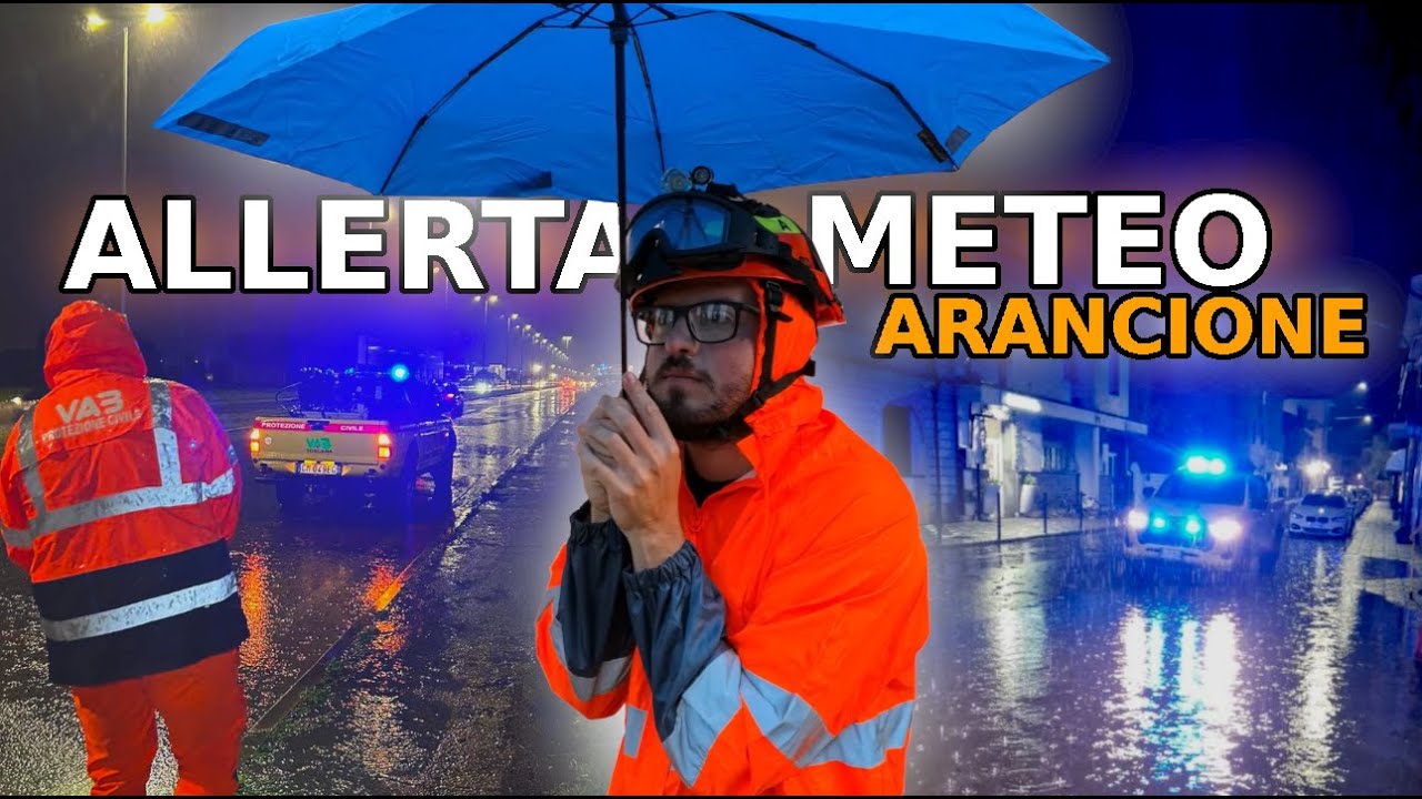 Sono stato nel bel mezzo della TEMPESTA!!! durante una allerta meteo arancione