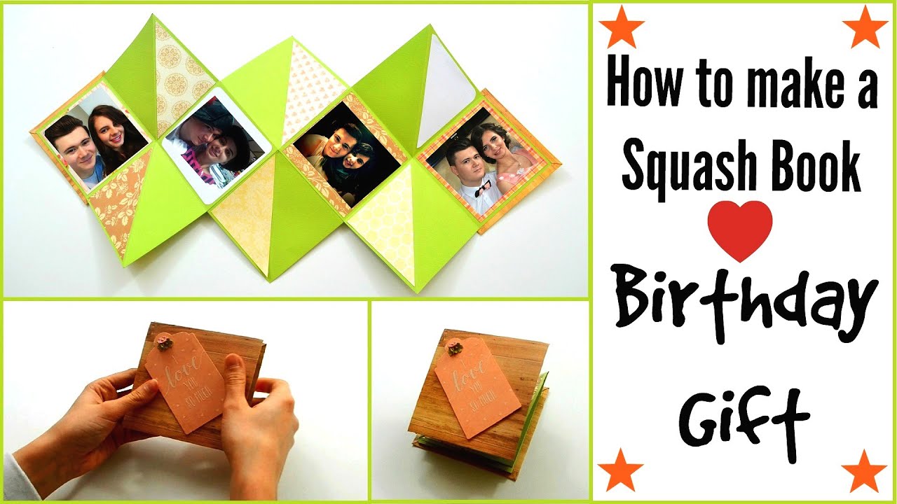 How to make a Squash Card for Valentines | Exploding Card |  Squash Book Tutorial | DIY Paper Crafts