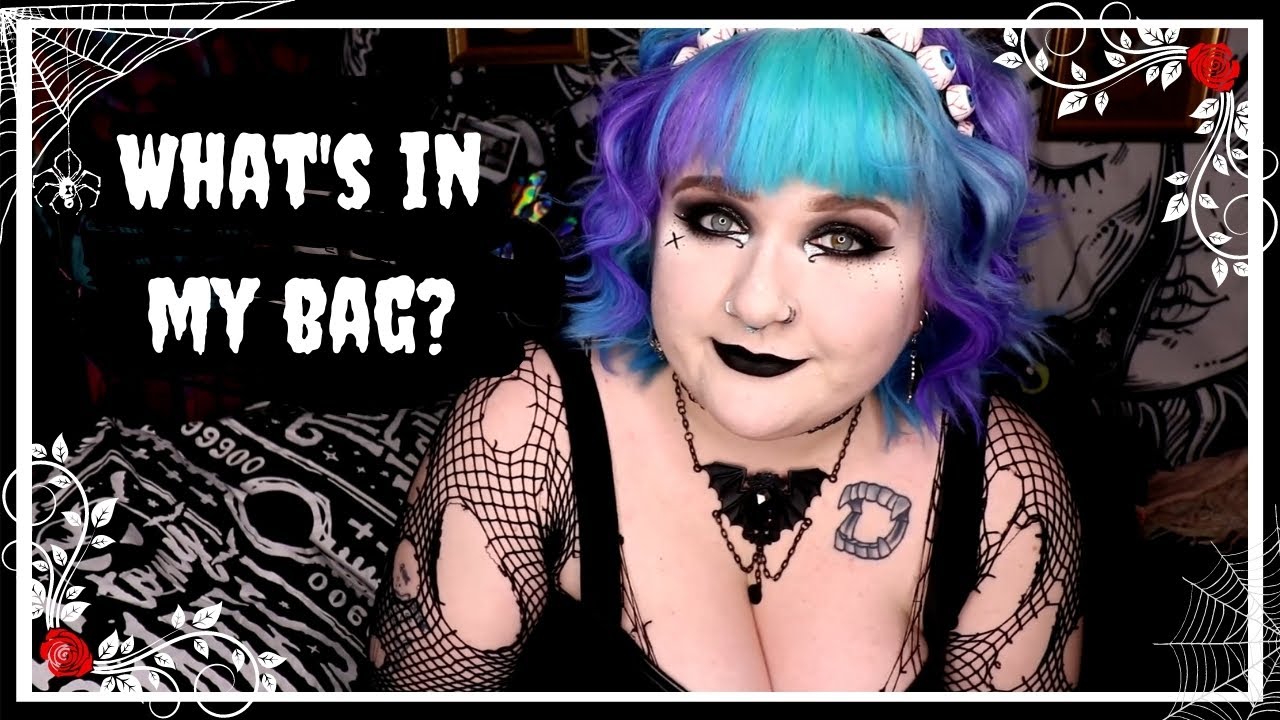 What's in My Bag? | Goth Tag Video 🖤