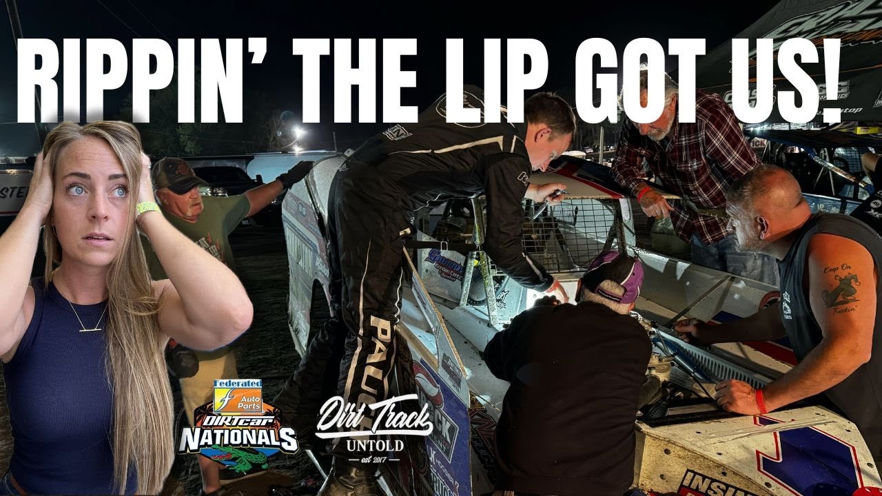 Как подушка может нанести ТАКОЙ большой ущерб?! DIRTcar Nationals на Volusia Speedway, 2-й вечер.