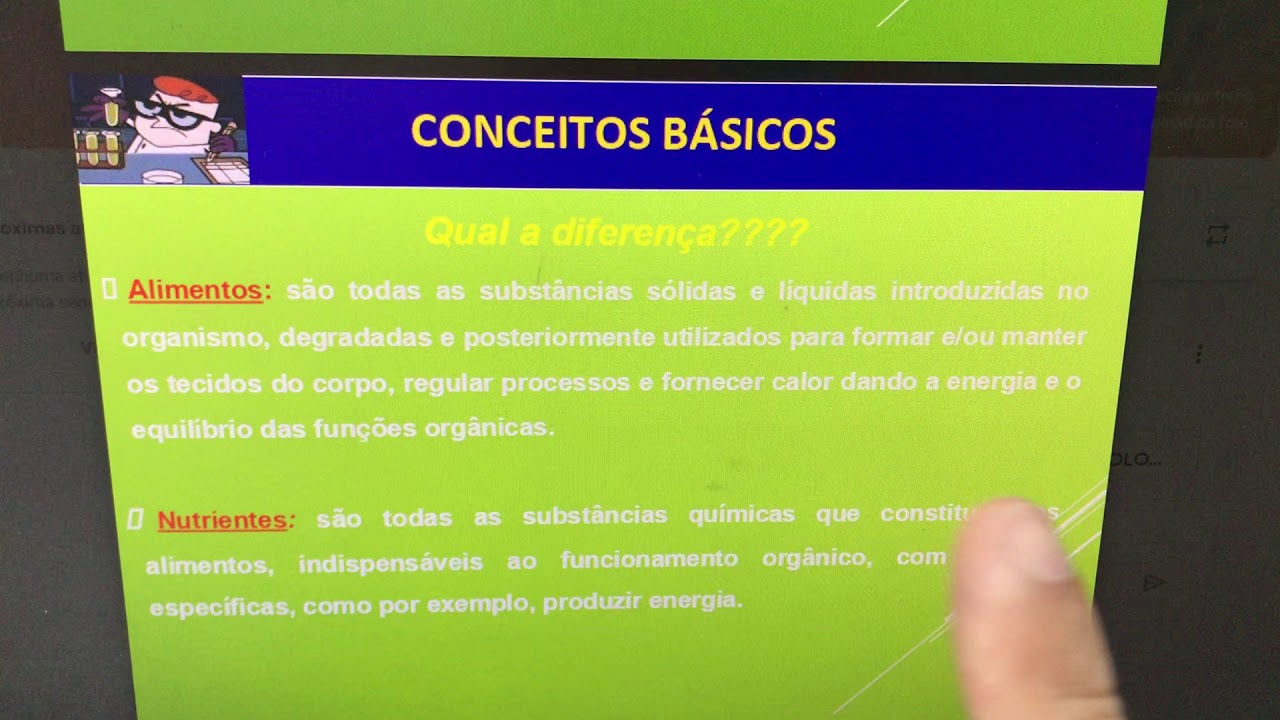 Aula introdução a Bromatologia