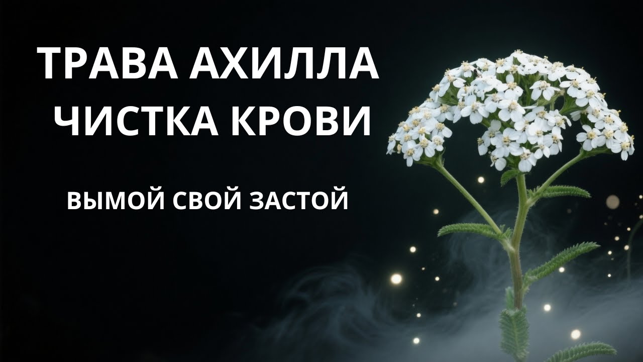 Тысячелистник: Секрет Ахилла против застоя, плесени и оккупации крови.