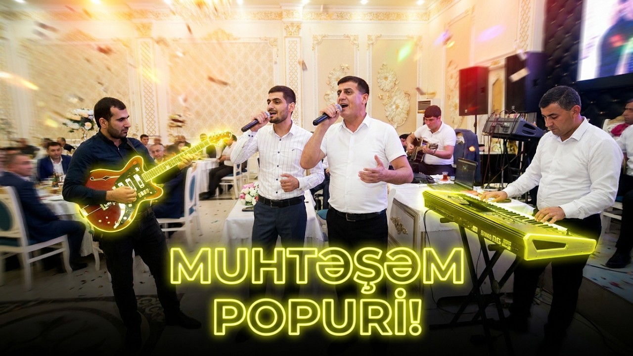 ay senem popuri duet Habil Əzimov ve Elşen Ezimov / gitara Xaleddin / sintez Rüfet