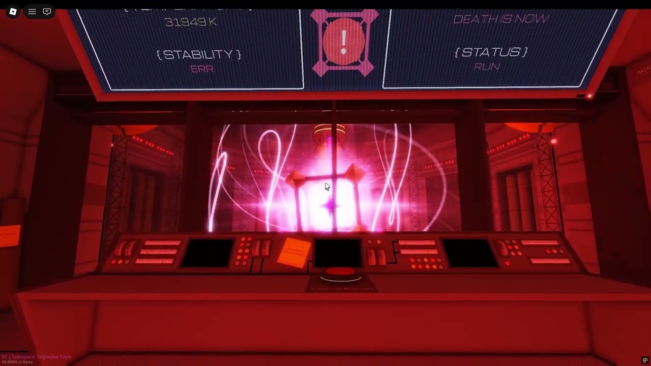 Roblox Subspace Tripmine Core Meltdown