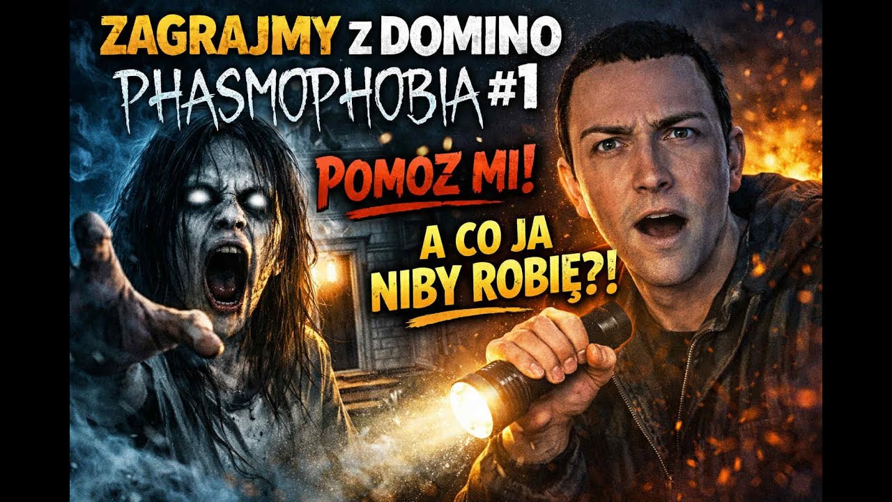 Zagrajmy z Domino - Phasmophobia #1 