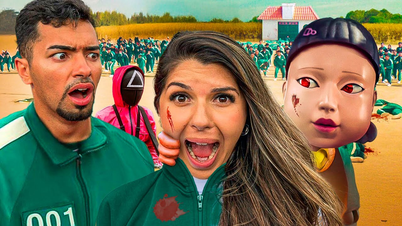 DESAFIO DOS JOGOS ROUND 6! Quem venceu?*
