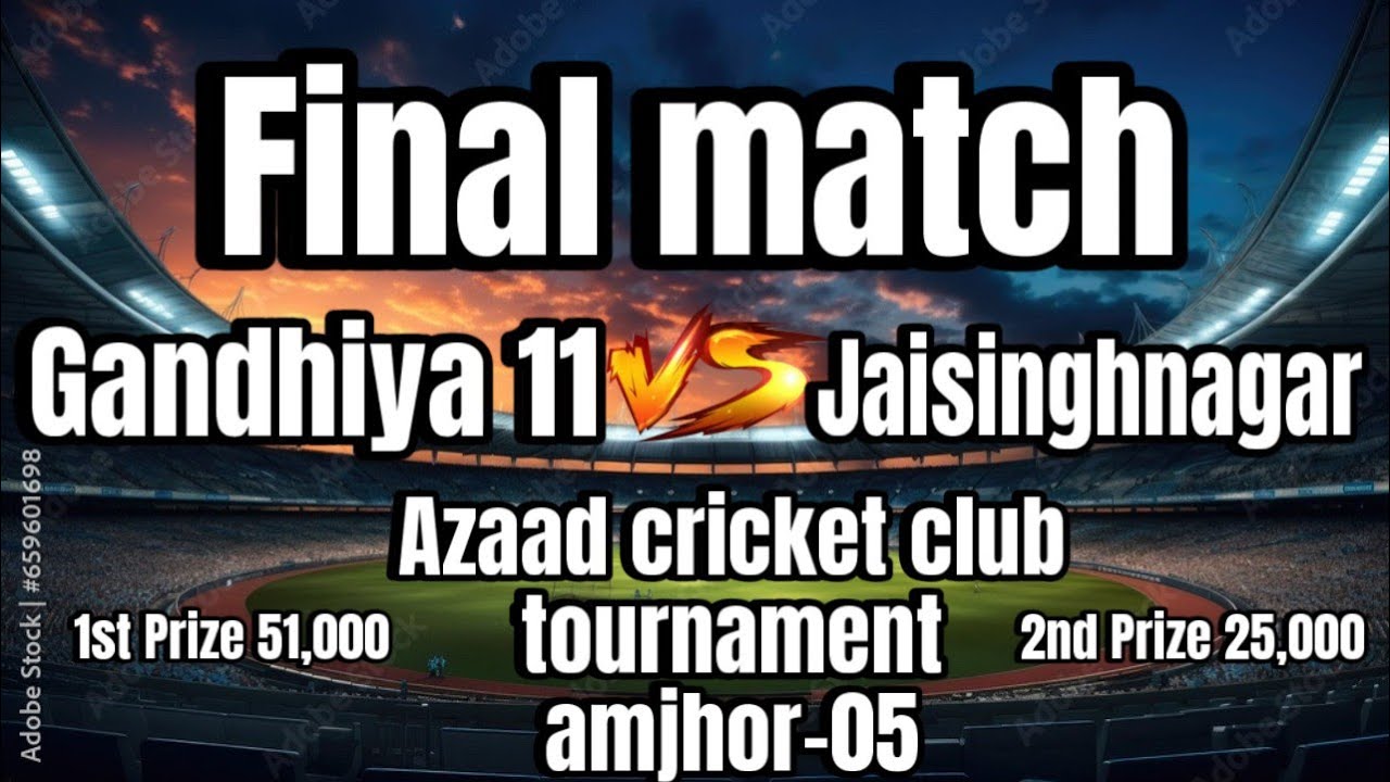 LIVE CRICKET GANDHIYA VS BAJRA Xl JAISINGHNAGAR #cricket  #cricketer #shorts #youtube #india