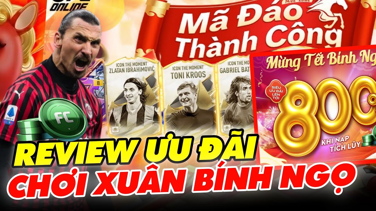 FC Online | Full Ưu Đ&atilde;i B&iacute;nh Ngọ v&agrave; Chơi Sự Kiện Xu&acirc;n B&iacute;nh Ngọ