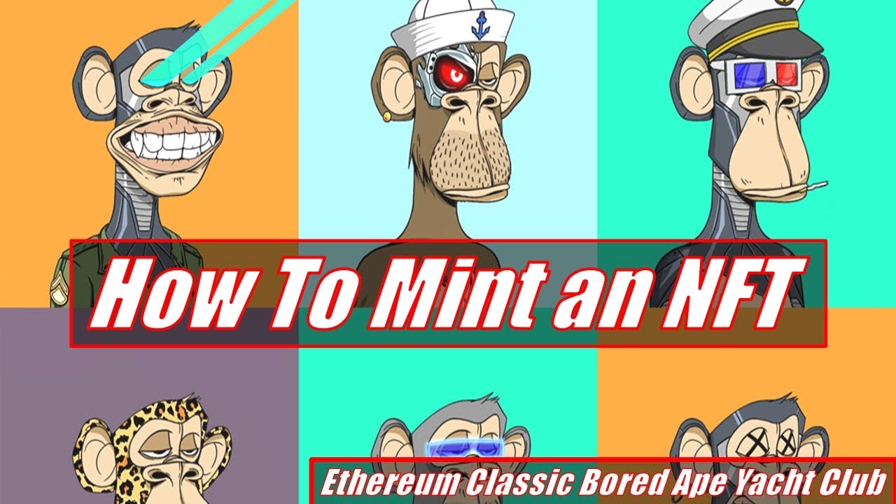 HOW TO MINT AN NFT! | Bored Ape Yacht Club | Ethereum Classic | BAYC