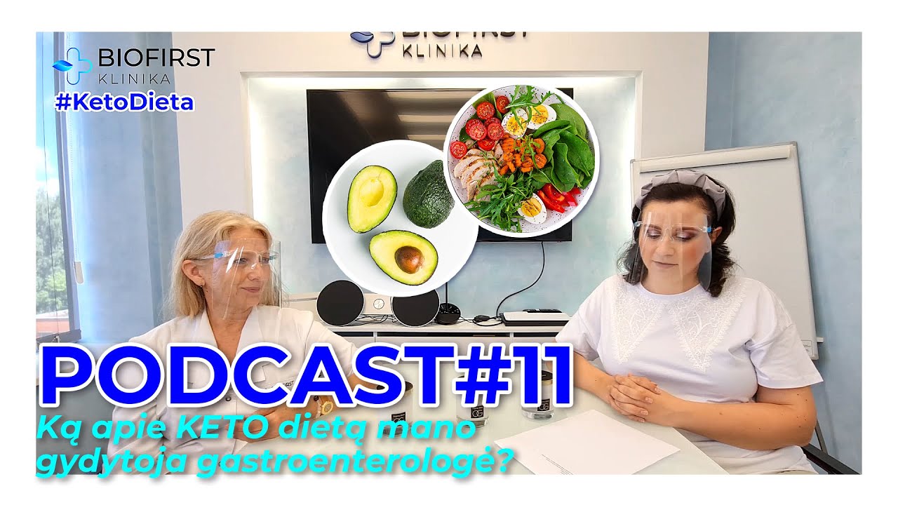 KETO dieta: ką apie ją mano gydytoja gastroenterologė Rasa Makarevičienė? | BIOFIRST Podcast #11
