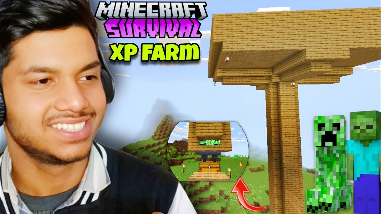 I Made Unlimited XP Farm in 10 Minutes 😱 | Minecraft Survival 