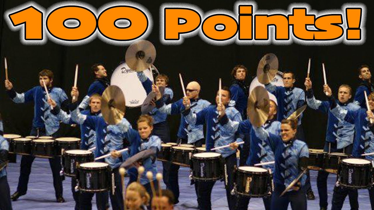 This Drumline got a PERFECT SCORE