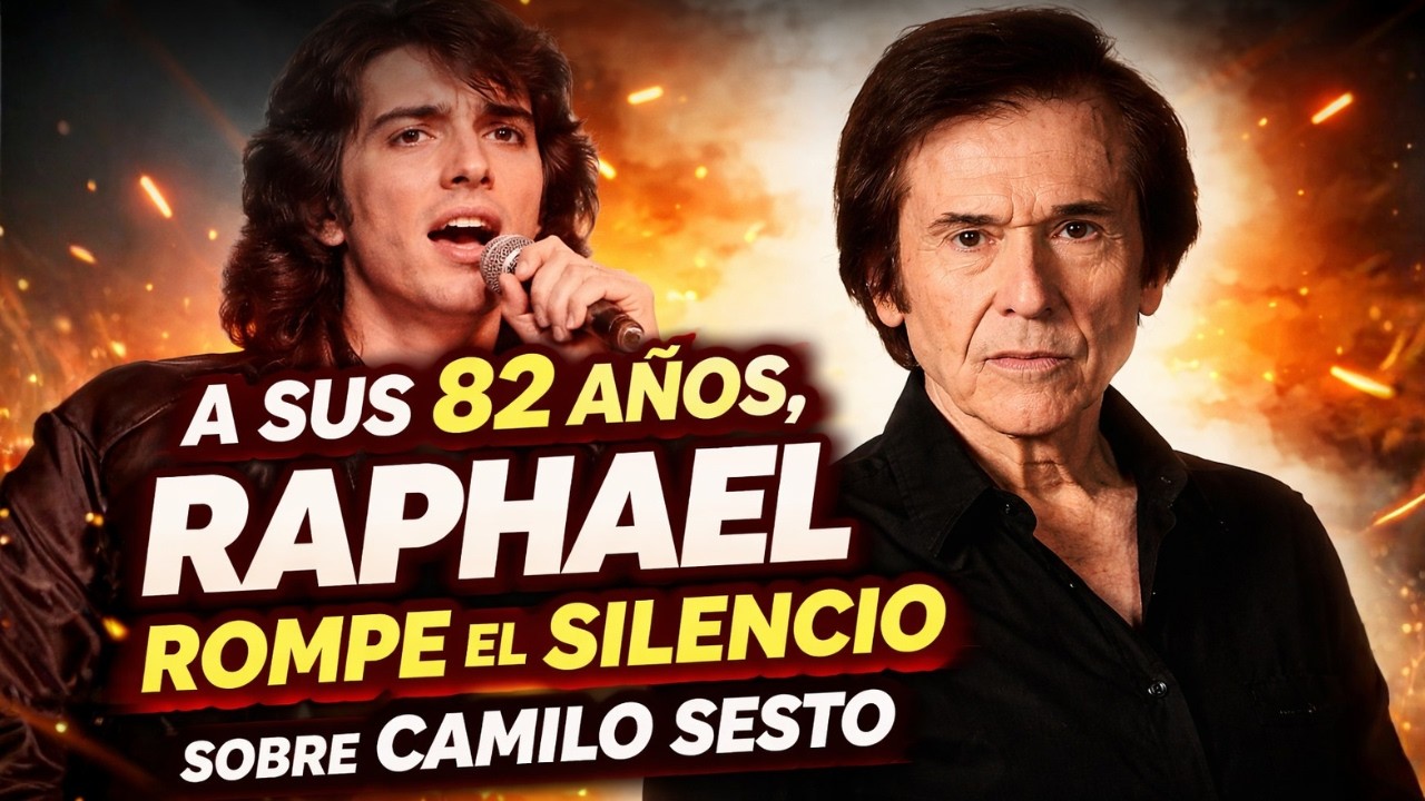 A sus 82 años, Raphael rompe el silencio sobre Camilo Sesto