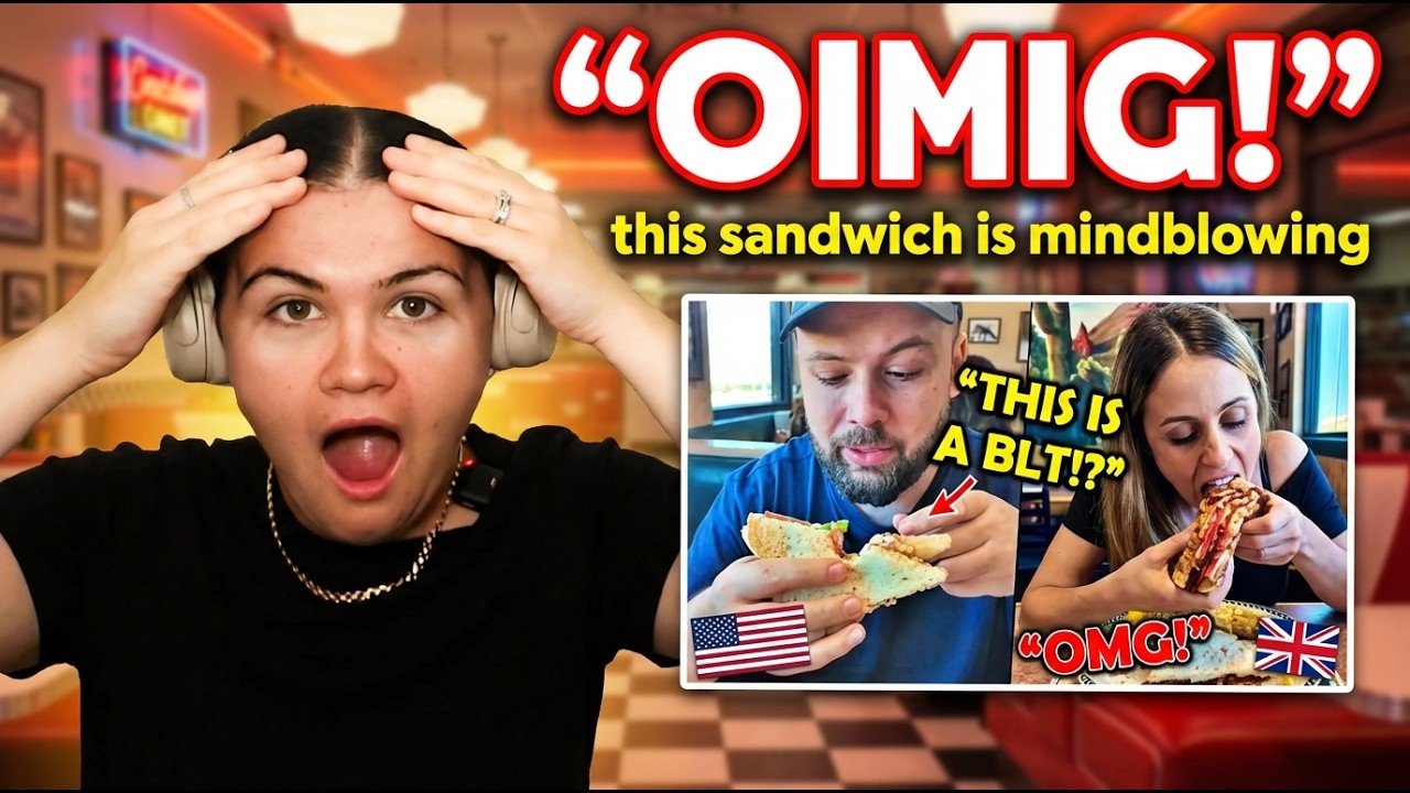 Europeans Tried a BLT in America… And This Happened! As a Brit I'm Shocked!