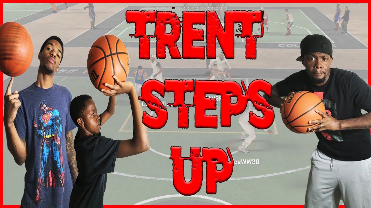 NBA 2K16 MyPark Gameplay ft. Trent - TRENT STEPS UP!!