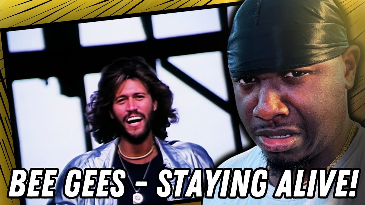 FIRST TIME HEARING BEE GEES - STAYIN' ALIVE (REACTION)