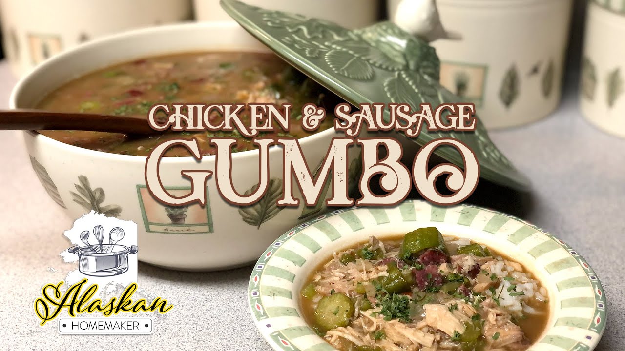 Freezer Meals | Chicken & Sausage Gumbo
