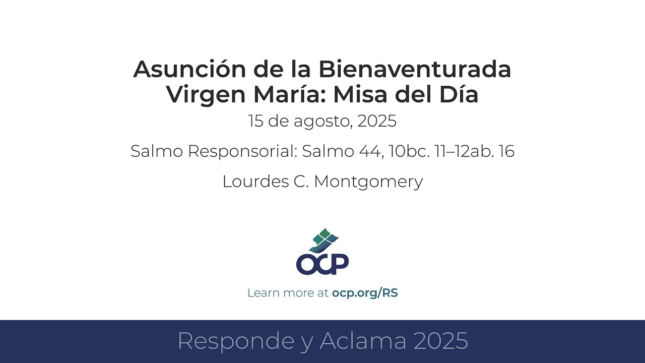Responde y Aclama 2025 - Asunción - Salmo
