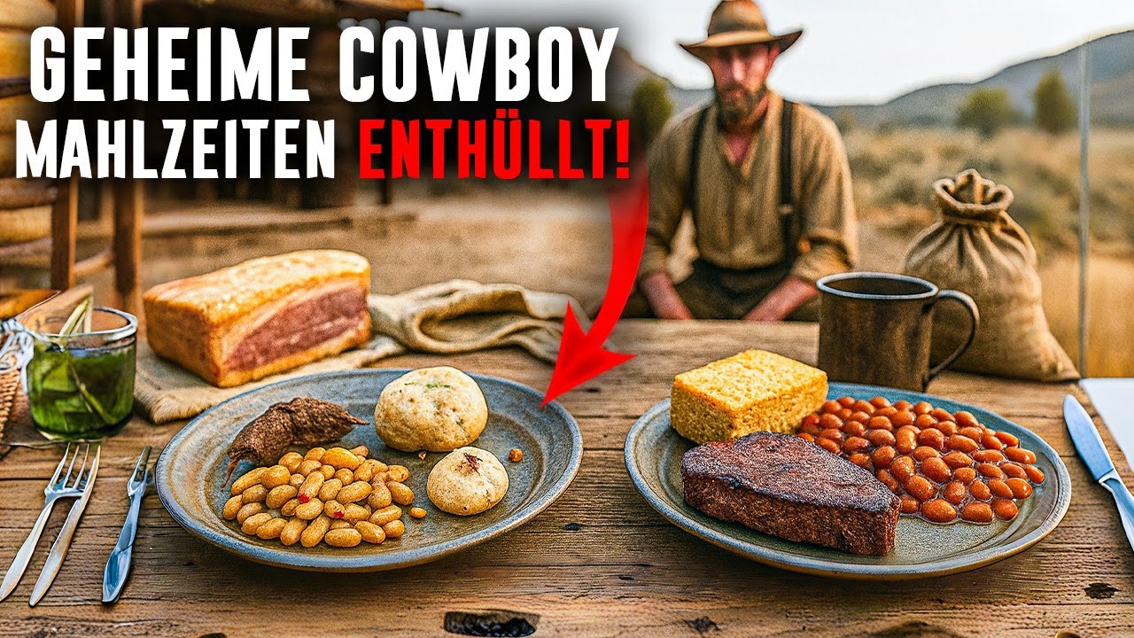 Unglaublich! Diese FOODS haben Cowboys WIRKLICH gegessen
