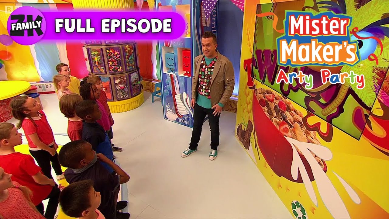 Mister Makers Arty Party S1 EP05 - Buildings - Full Episode | ZeeKay Family