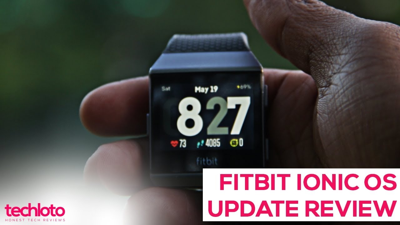 Fitbit Ionic OS 2.0 Update Honest Review -  How to Use the Fitbit Ionic Walkthrough