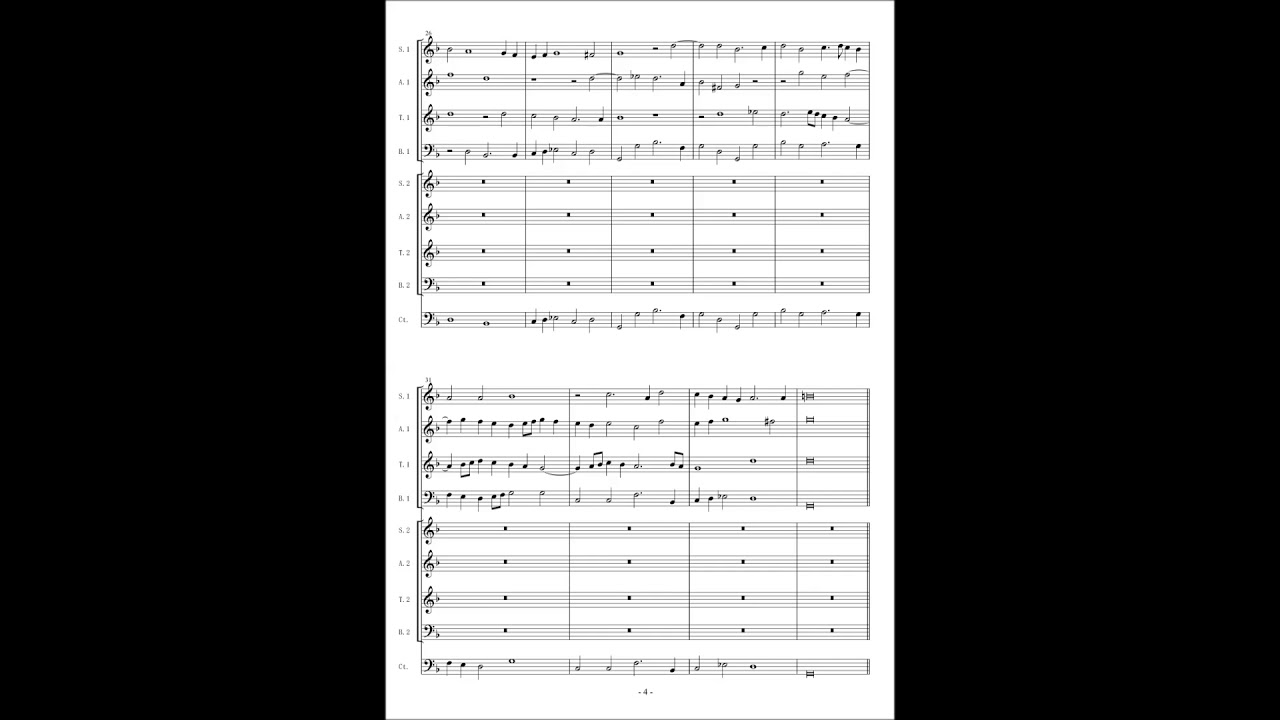 G. Frescobaldi, Missa sopra l'Aria della Monica (1) Kyrie