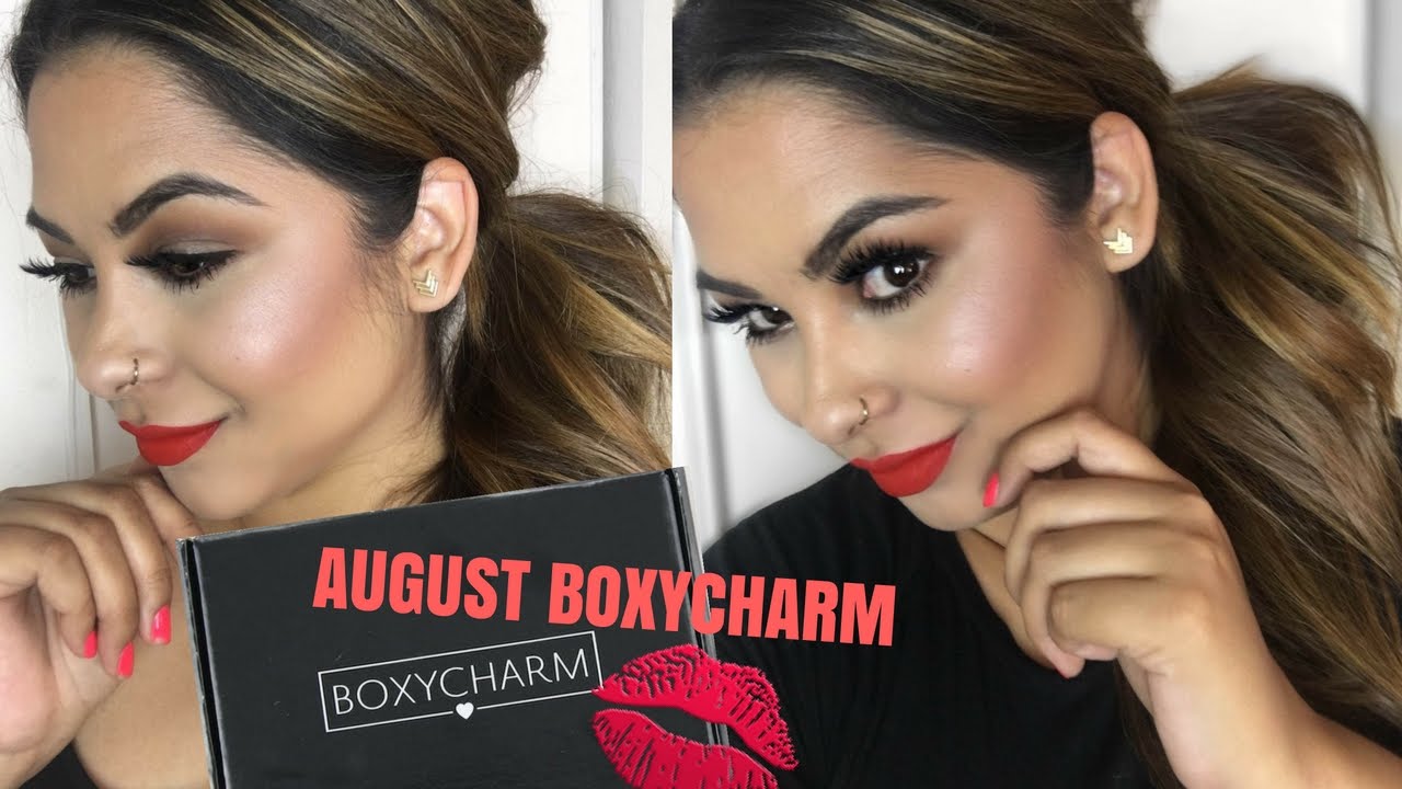 BOXYCHARM: August | Quick Tutorial