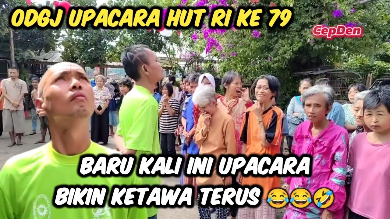 ketika ODGJ ikut Upacara Hari Kemerdekaan Republik Indonesia, semuanya dibikin ketawa 😂 | CEPDEN