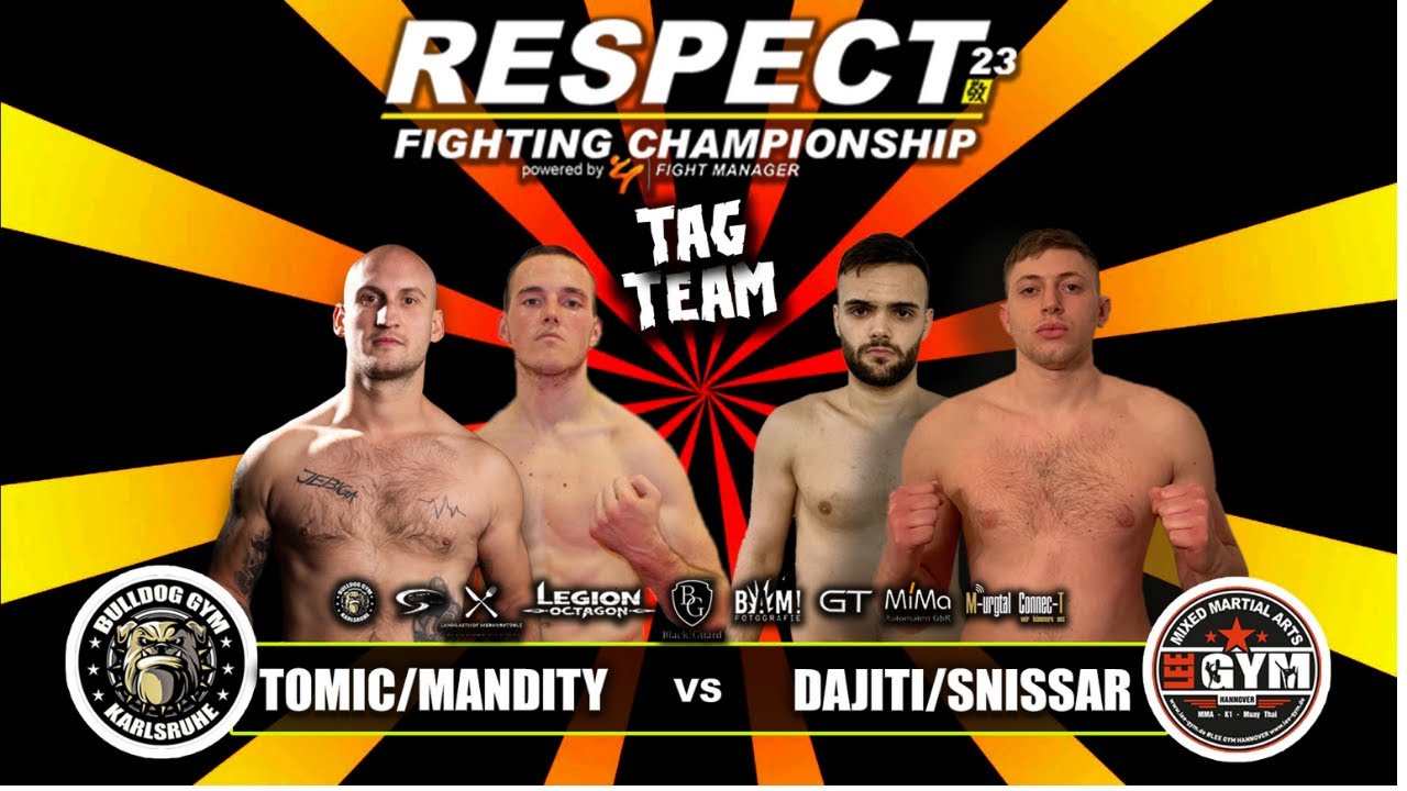 RESPECT.FC 23  TagTeam Fight Bulldog Gym Karlsruhe vs Lee Gym Hannover