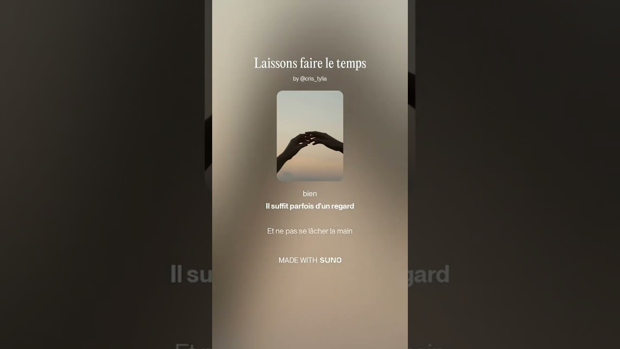 Laissons faire le temps by JlG