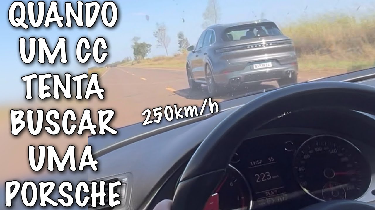 VENHA COMIGO CAÇAR ESSA PORSCHE V8 TURBO DE PASSAT CC - PASSAT CC VS PORSCHE CAYENNE 2024