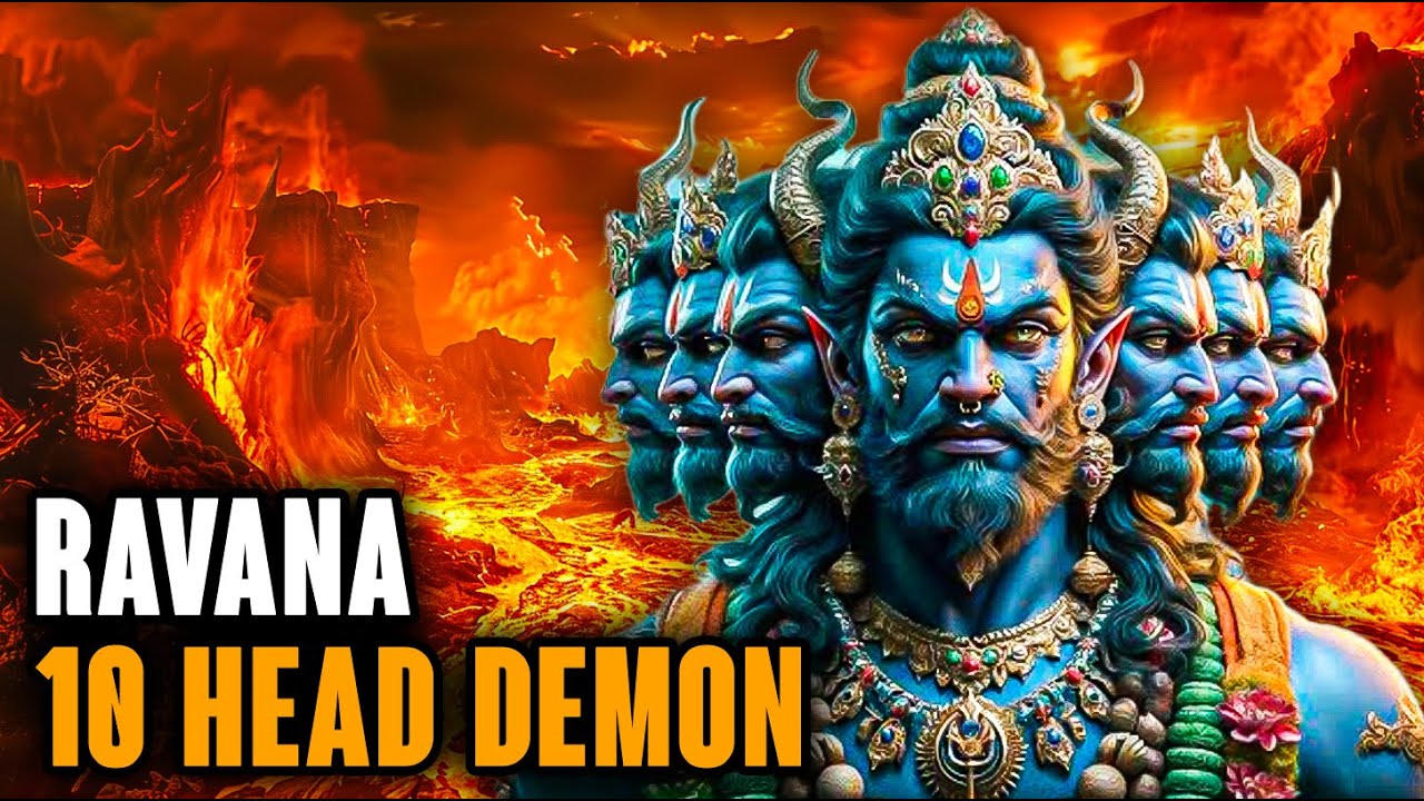 RAVANA&ndash; The Ten-Headed Demon King of Hindu Mythology