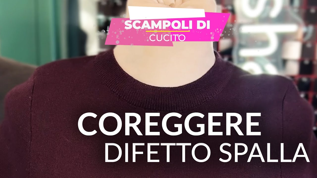 CORREGGERE il DIFETTO della SPALLA