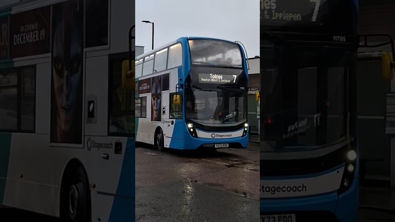 Departing on the 7 to Totnes 11705 / YX73 PDO /