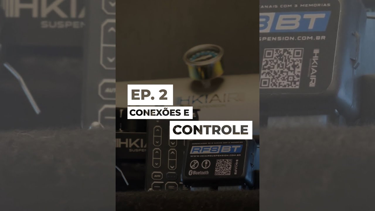 Central HKI RF8T e RF8BT - Conex&otilde;es e controles