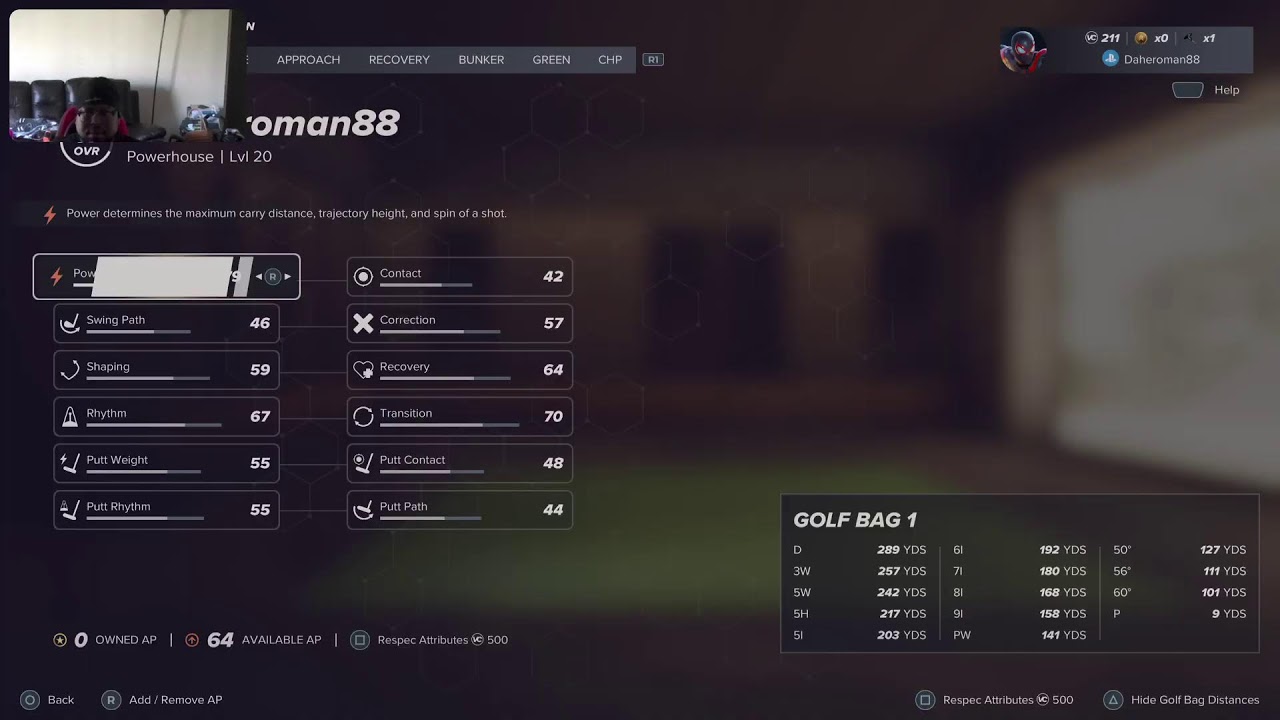 Hero time 2k25 Golfing