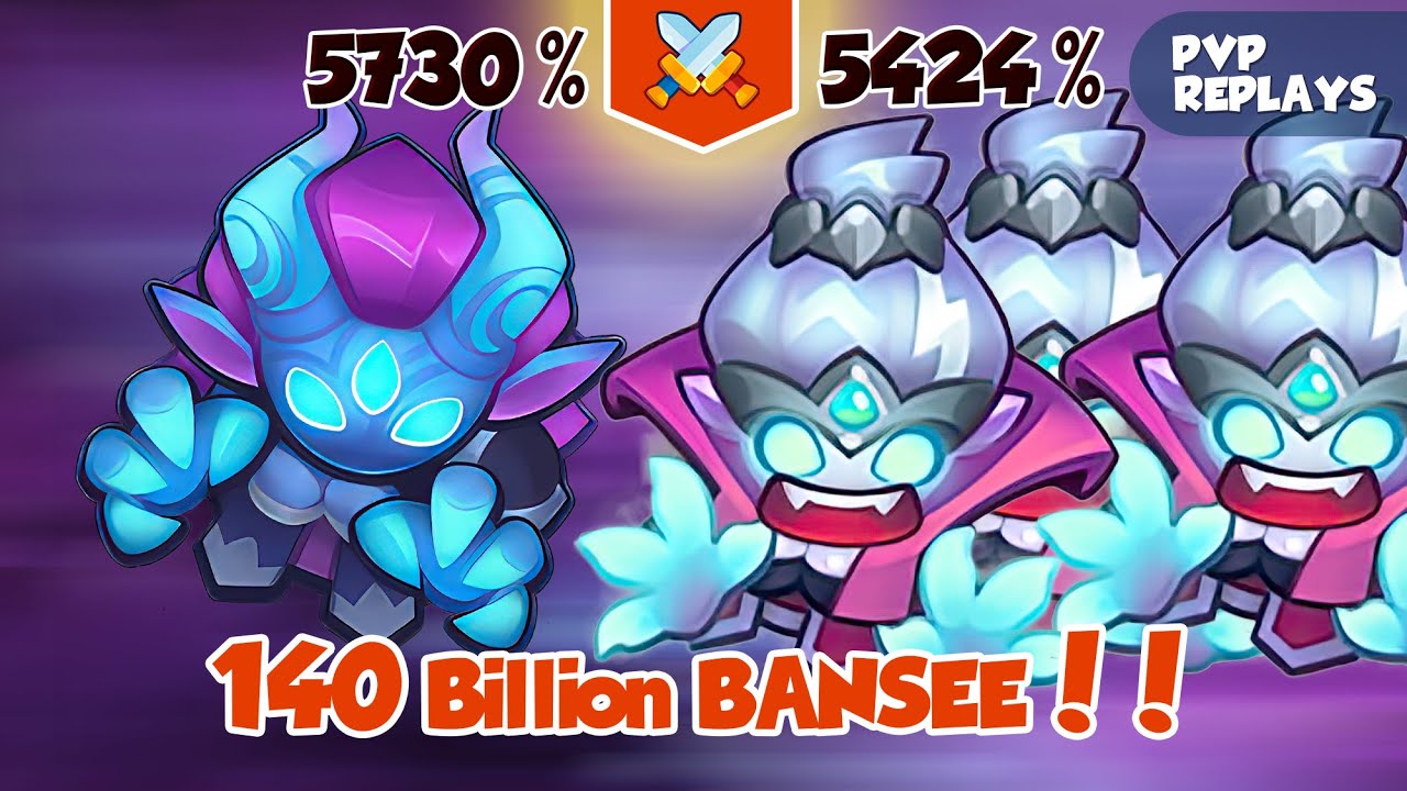 What?! Banshee Did 140 Billion vs Demon Hunter | PVP Rush Royale