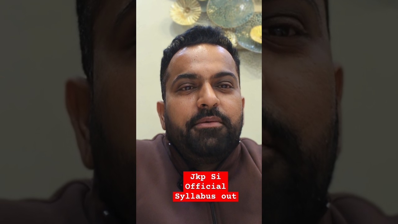 JKPSI SYLLABUS OUT #jkpsi2024 #SHORTS #jkssbshorts #YTSHORTS