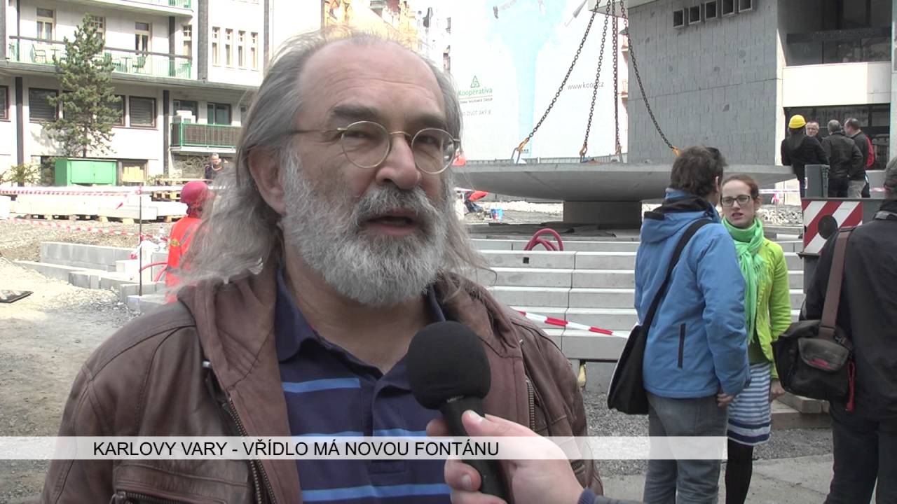 Karlovy Vary: Vřídlo má novou fontánu (TV Západ)