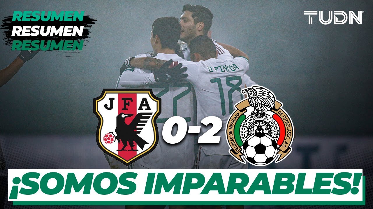 Resumen y goles | Japón 0-2 México | Amistoso 2020 | TUDN