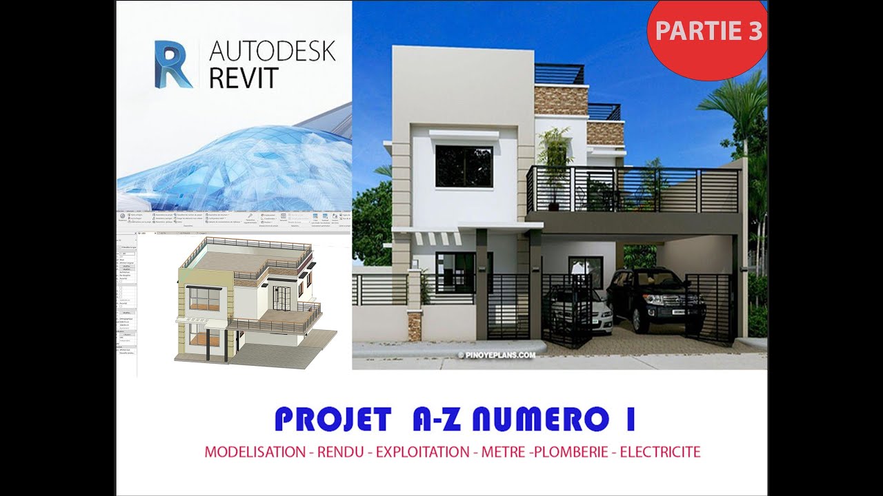 PROJET REVIT COMPLET de A à Z partie 3