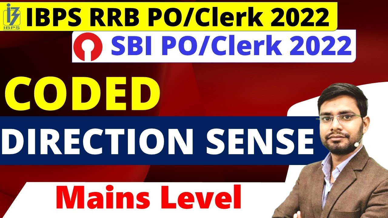 Coded Direction Questions for Bank PO/Clerk Reasoning Tricks | SBI Clerk 2022 | IBPS RRB